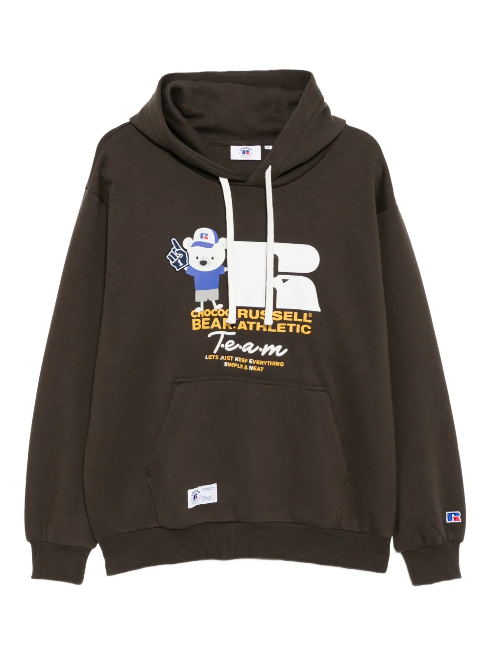 CHOCOOLATE hoodie bordada | marrón | Image 1