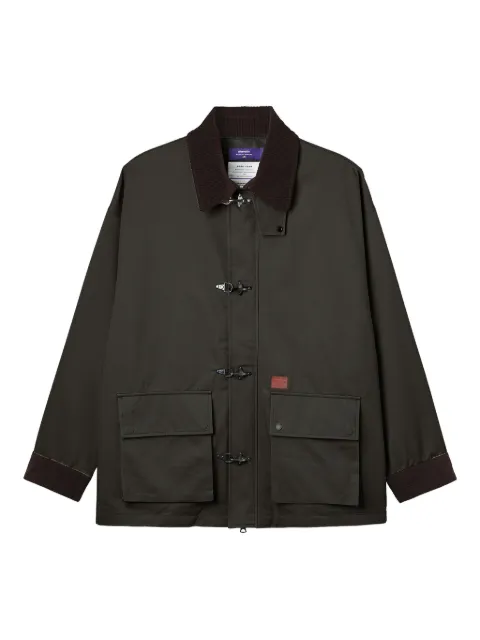 aftermaths corduroy trim pocket jacket