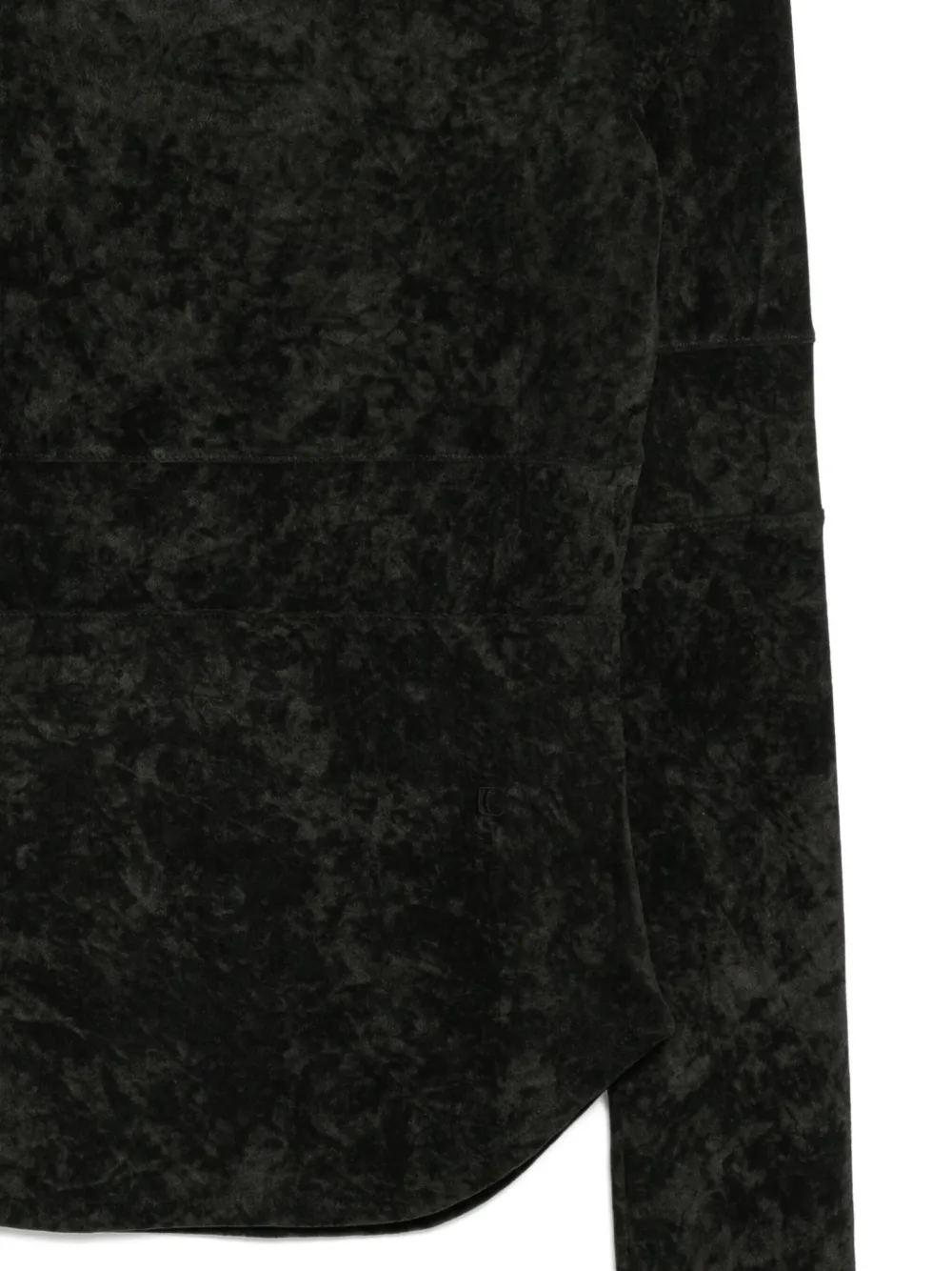 Low Classic Top met korset punt Bruin