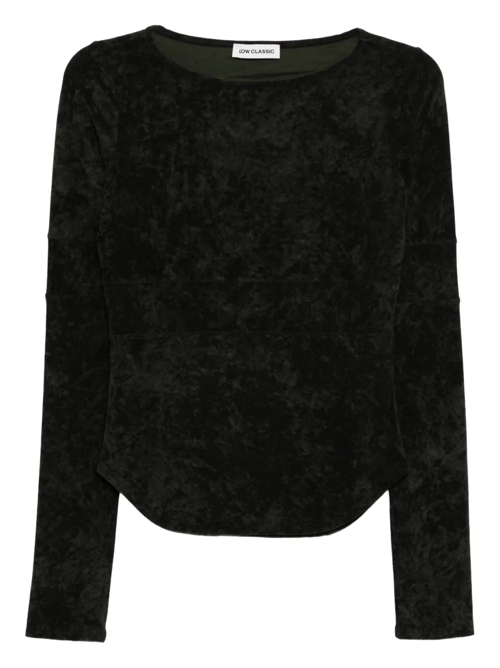 Low Classic corset-point top | Brown | Image 1