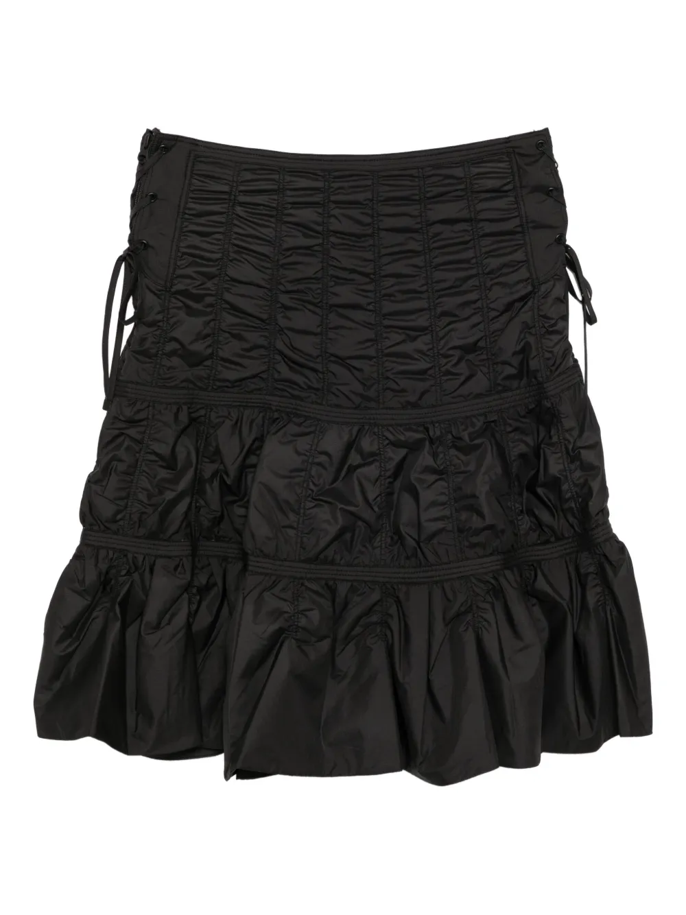 Low Classic a-line skirt - Zwart