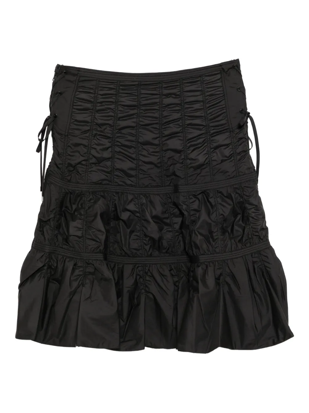 Low Classic a-line skirt - ブラック Low Classic a-line skirt - ブラック