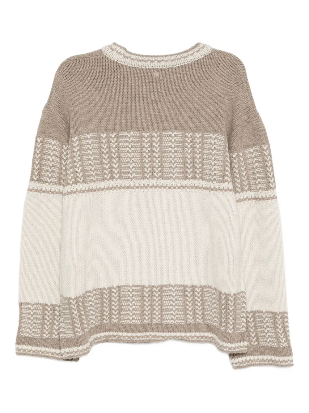  Low Classic Two-tone Jumper - Neutrals 