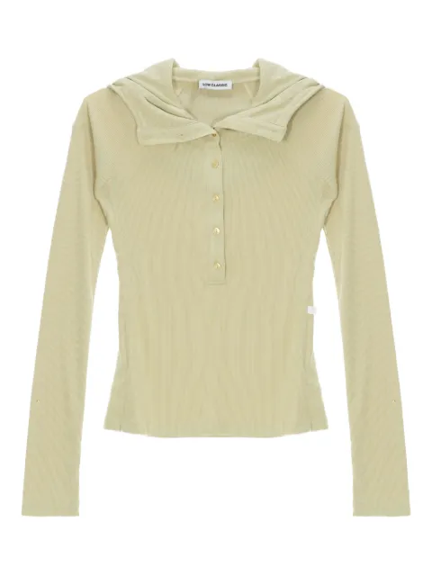 Low Classic button-up hoodie