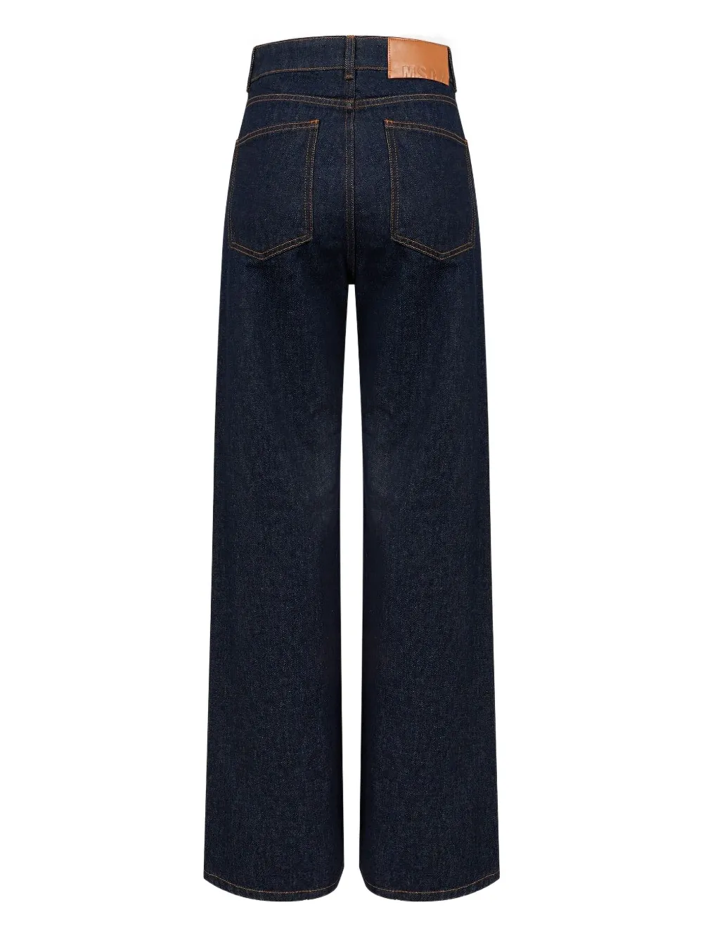 Msgm Woman Jeans Blue Size 8 Cotton In Blue