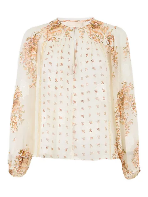 Ulla Johnson Aster long-sleeve blouse