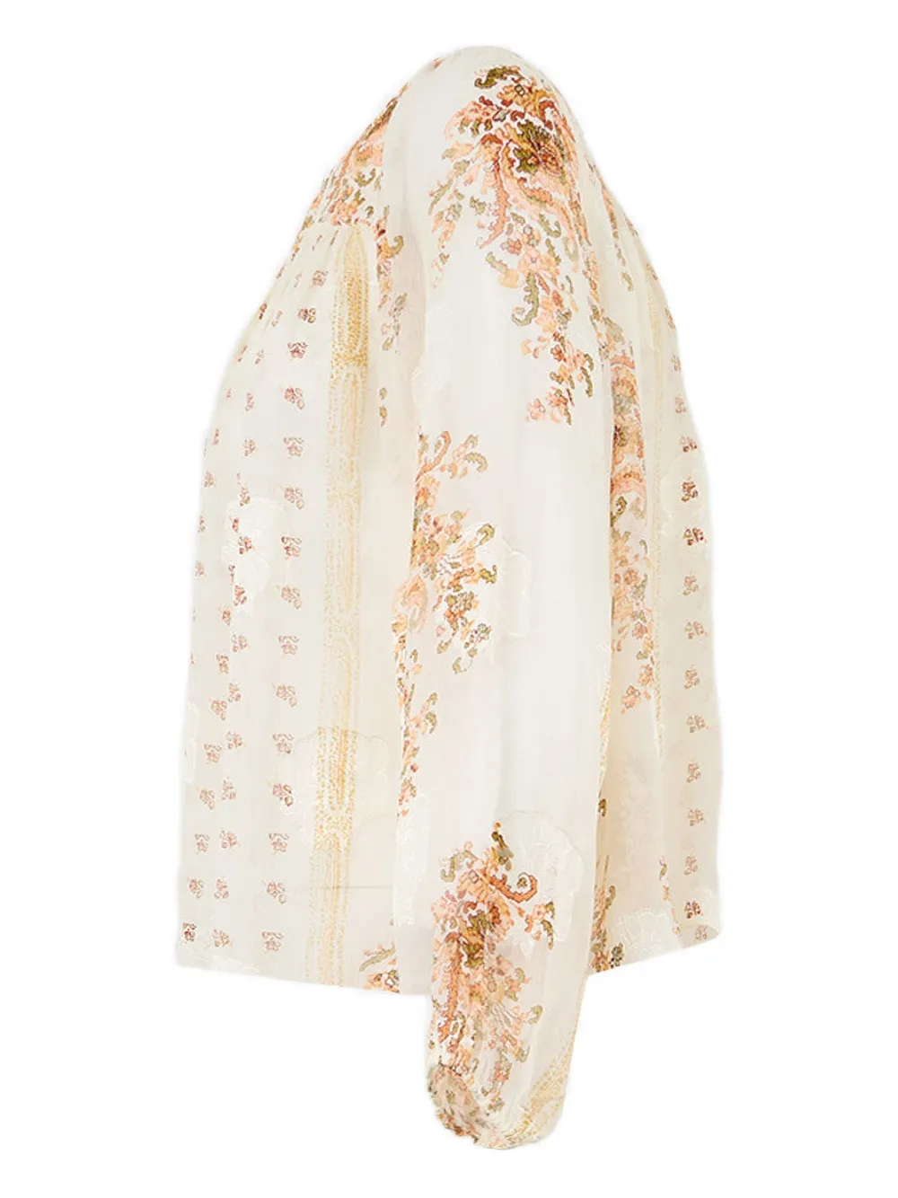Ulla Johnson Aster Long-sleeve Blouse In Neutral