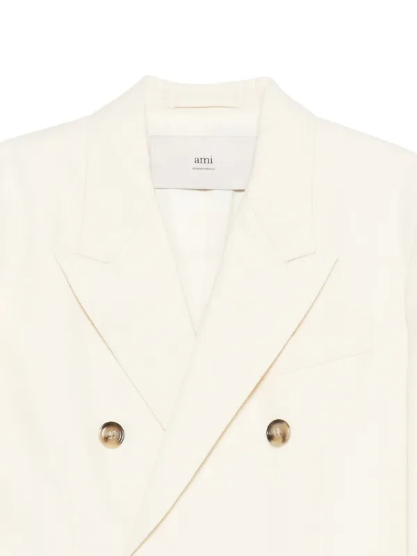AMI Paris ダブルコート | ニュートラル | FARFETCH JP