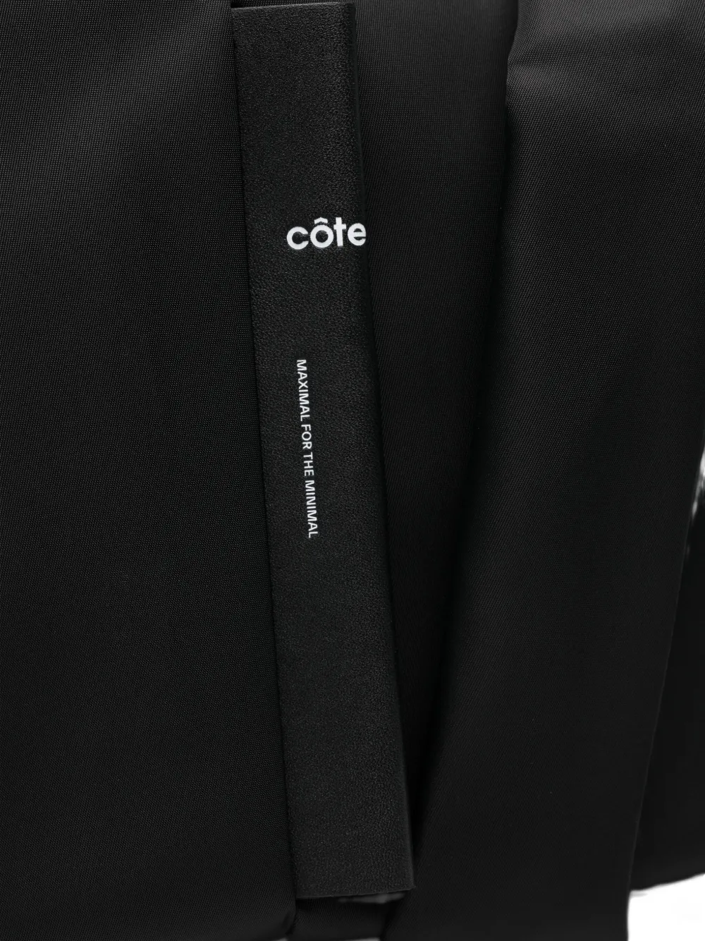 Côte And Ciel Logo-detailing Tote Bag In Black