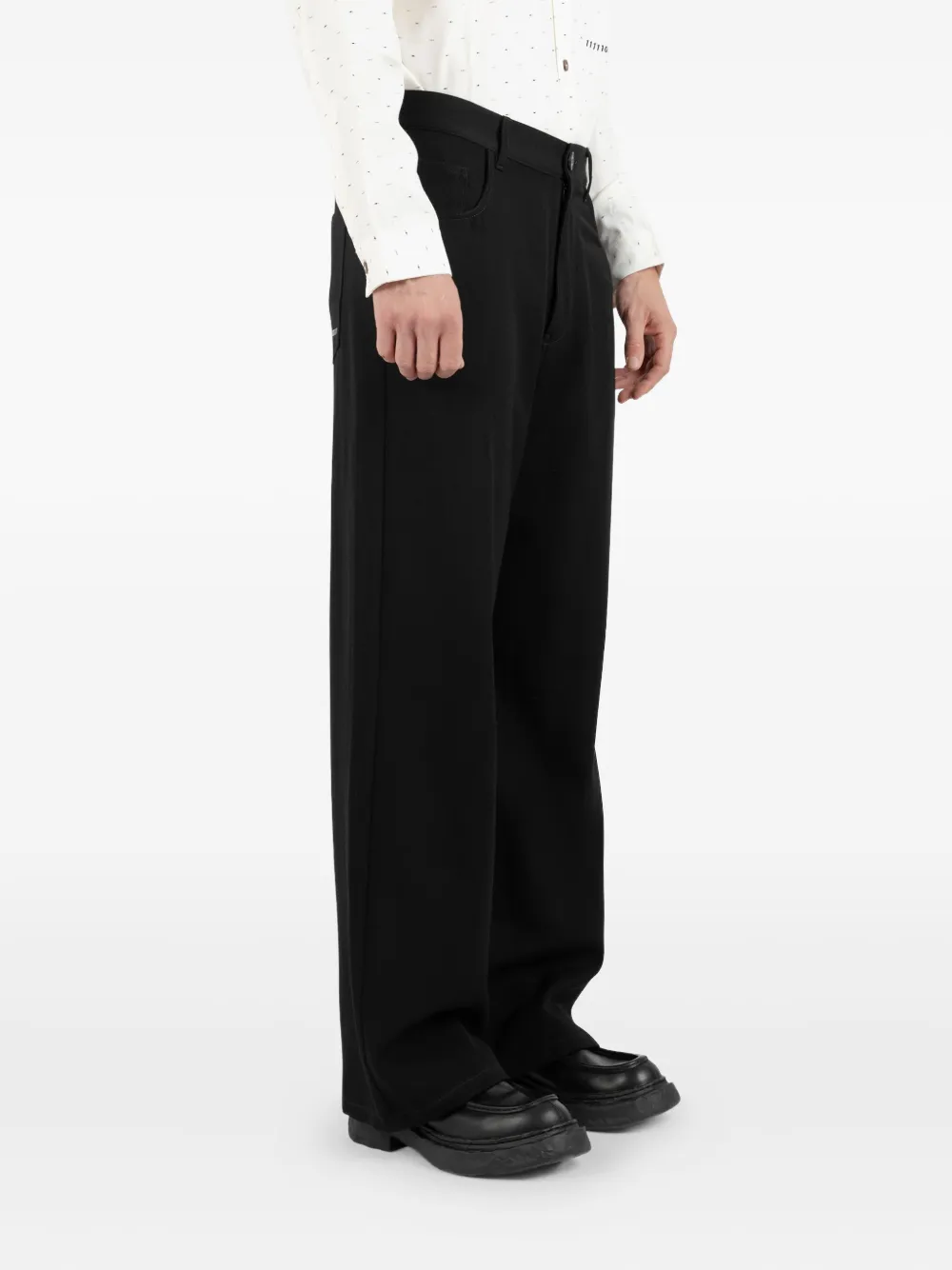 Société Anonyme Redcross Wool Trousers In Blue