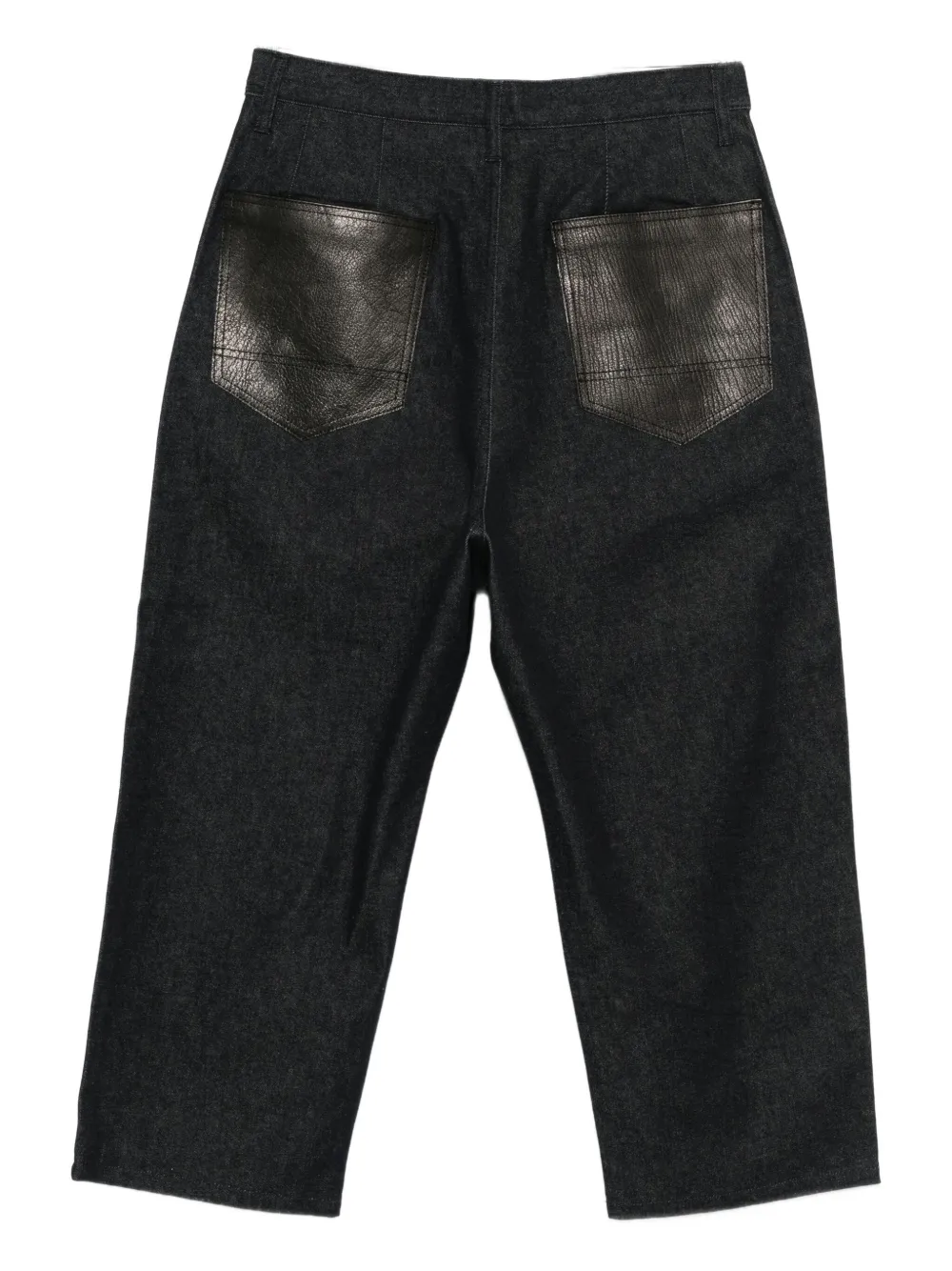 Junya Watanabe MAN lamé-effect jeans - Blauw