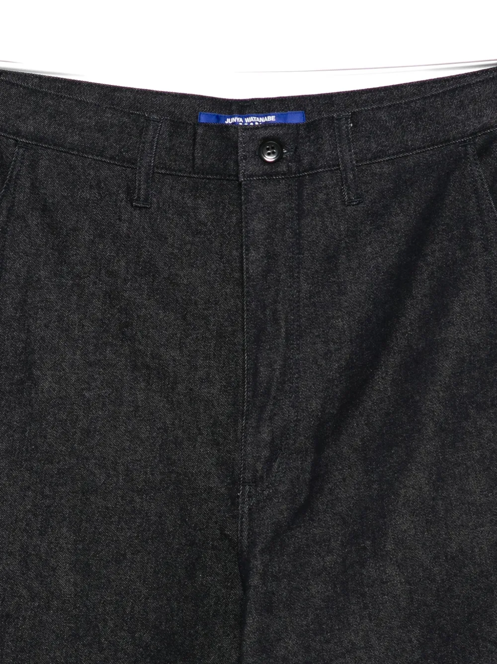 Junya Watanabe Lamé-effect Jeans In Blue