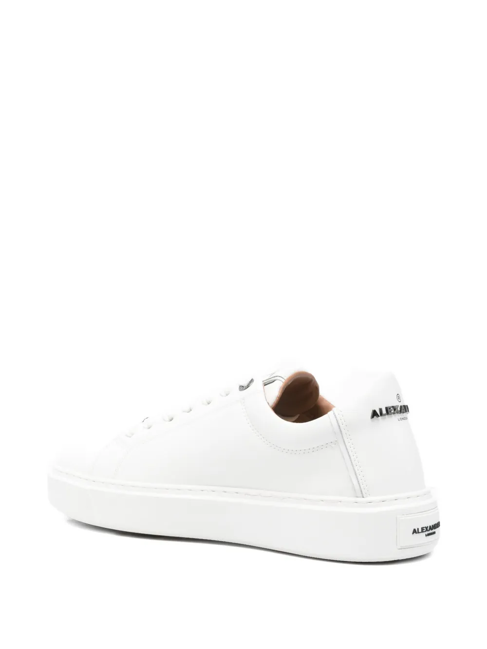 Alexander Smith Leren sneakers Wit