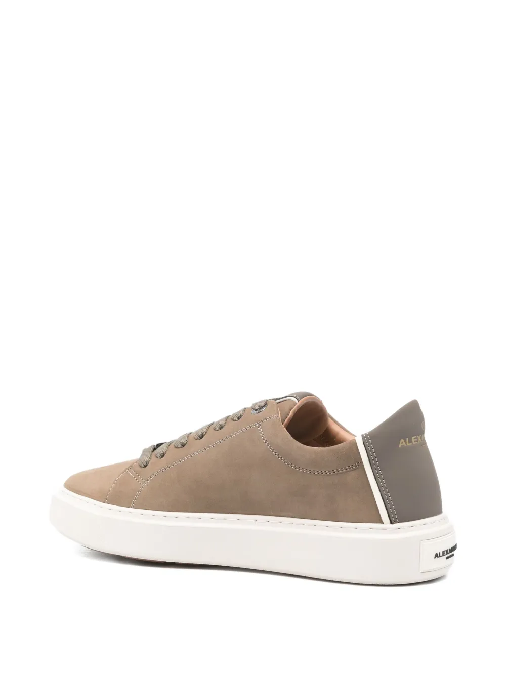 Alexander Smith Leren sneakers Groen