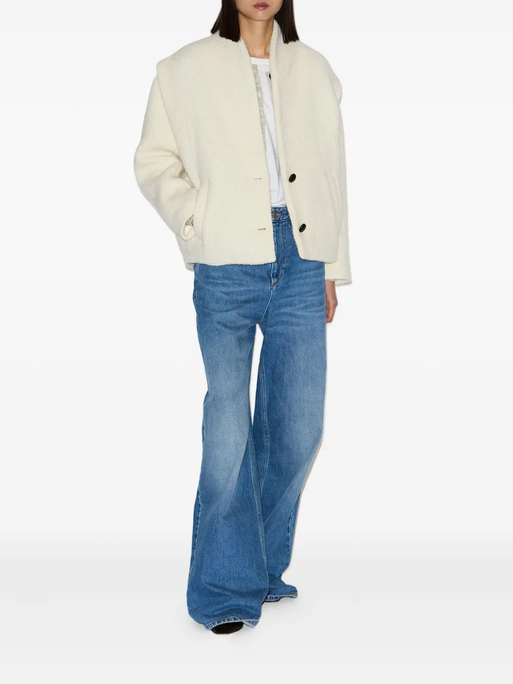 MARANT ÉTOILE chamarra Drogo con botones | Chamarras bomber | Image 2
