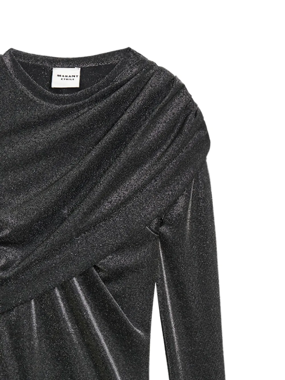 MARANT ÉTOILE top drapeado de lúrex | Playeras y jerséis | Image 2