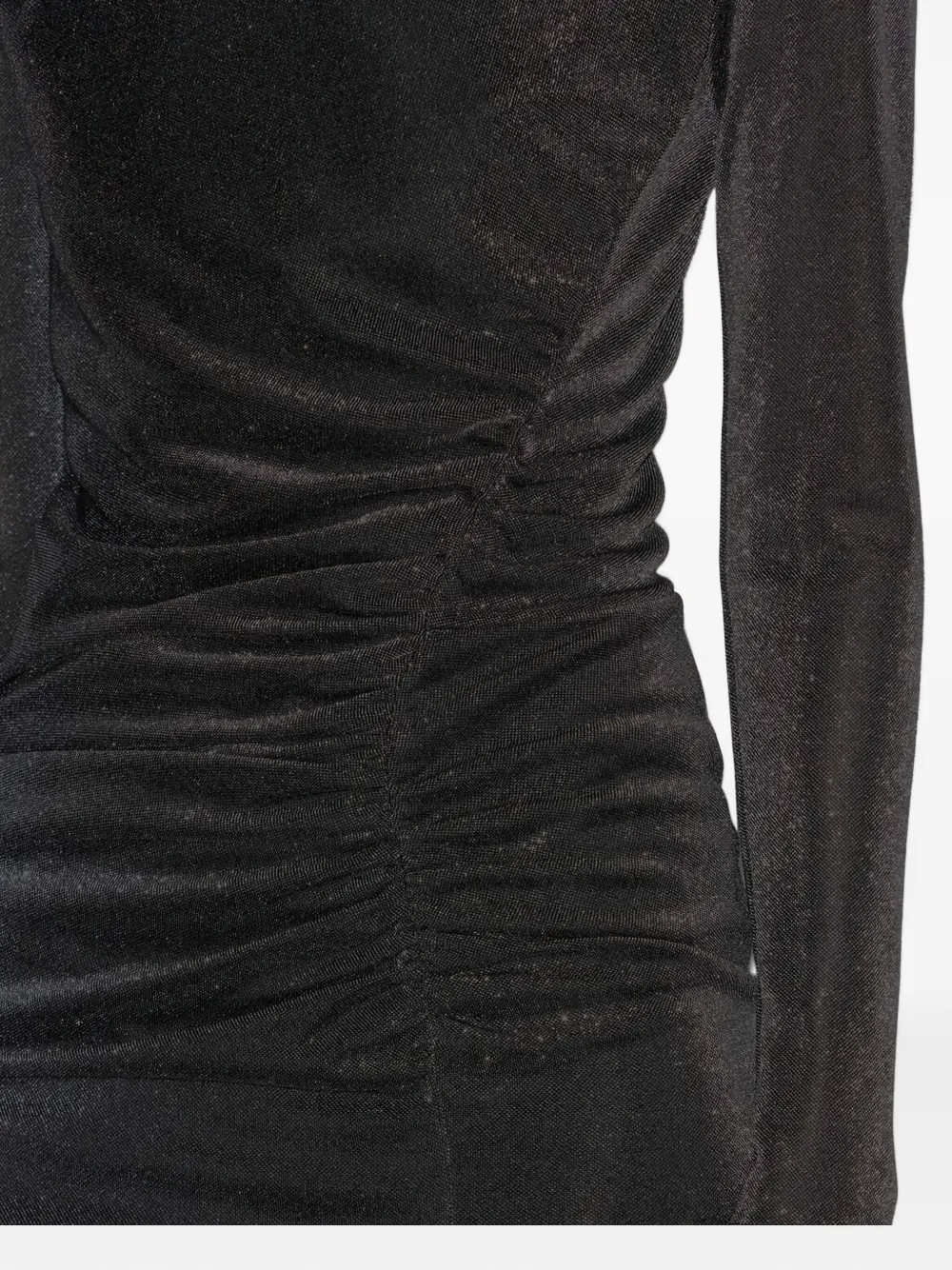 Isabel Marant Étoile Jenisa Slit Draped Midi Dress In Gray