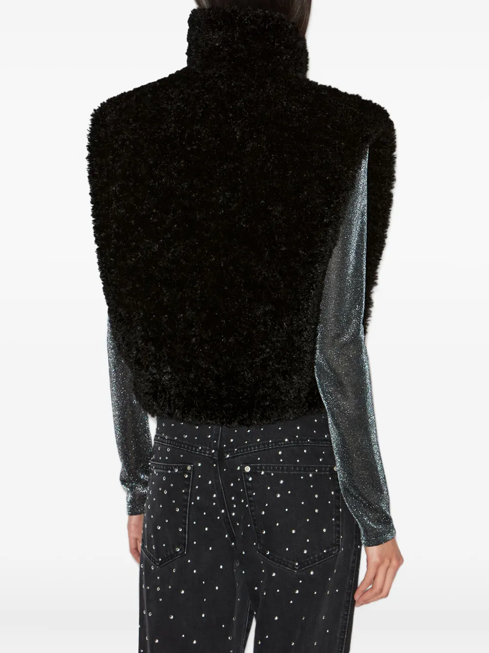 Isabel Marant Étoile Alisa Toggle Gilet In Black