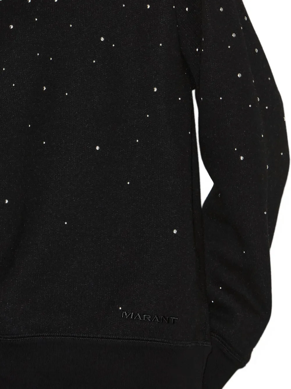 Isabel Marant Étoile Riseda Studded Sweatshirt In Black