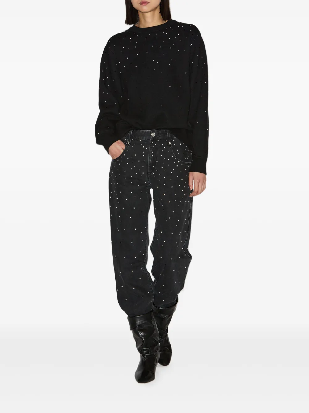MARANT ÉTOILE sudadera Riseda con apliques | Sudaderas | Image 2