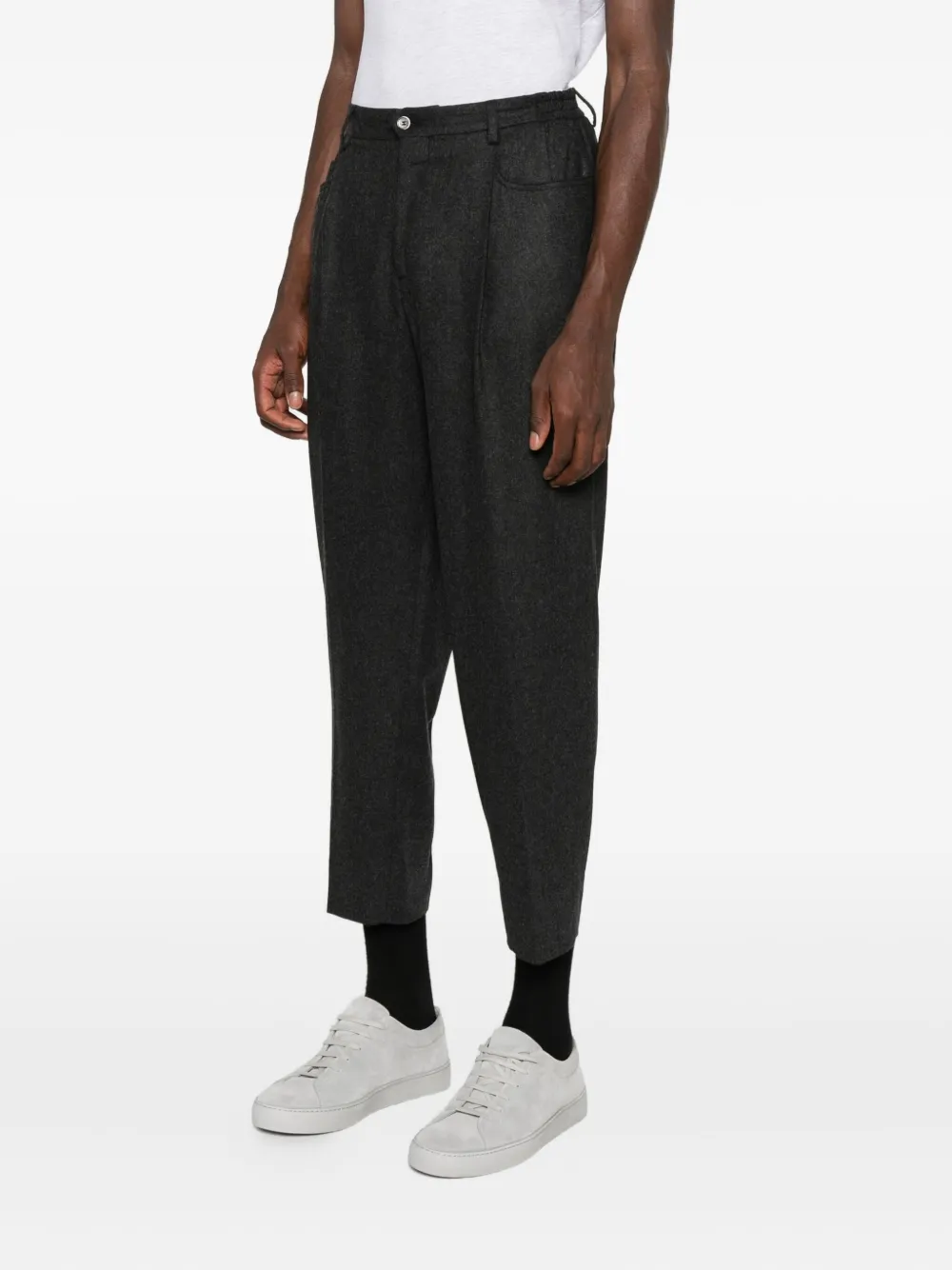 Briglia 1949 Geplooide pantalon Grijs