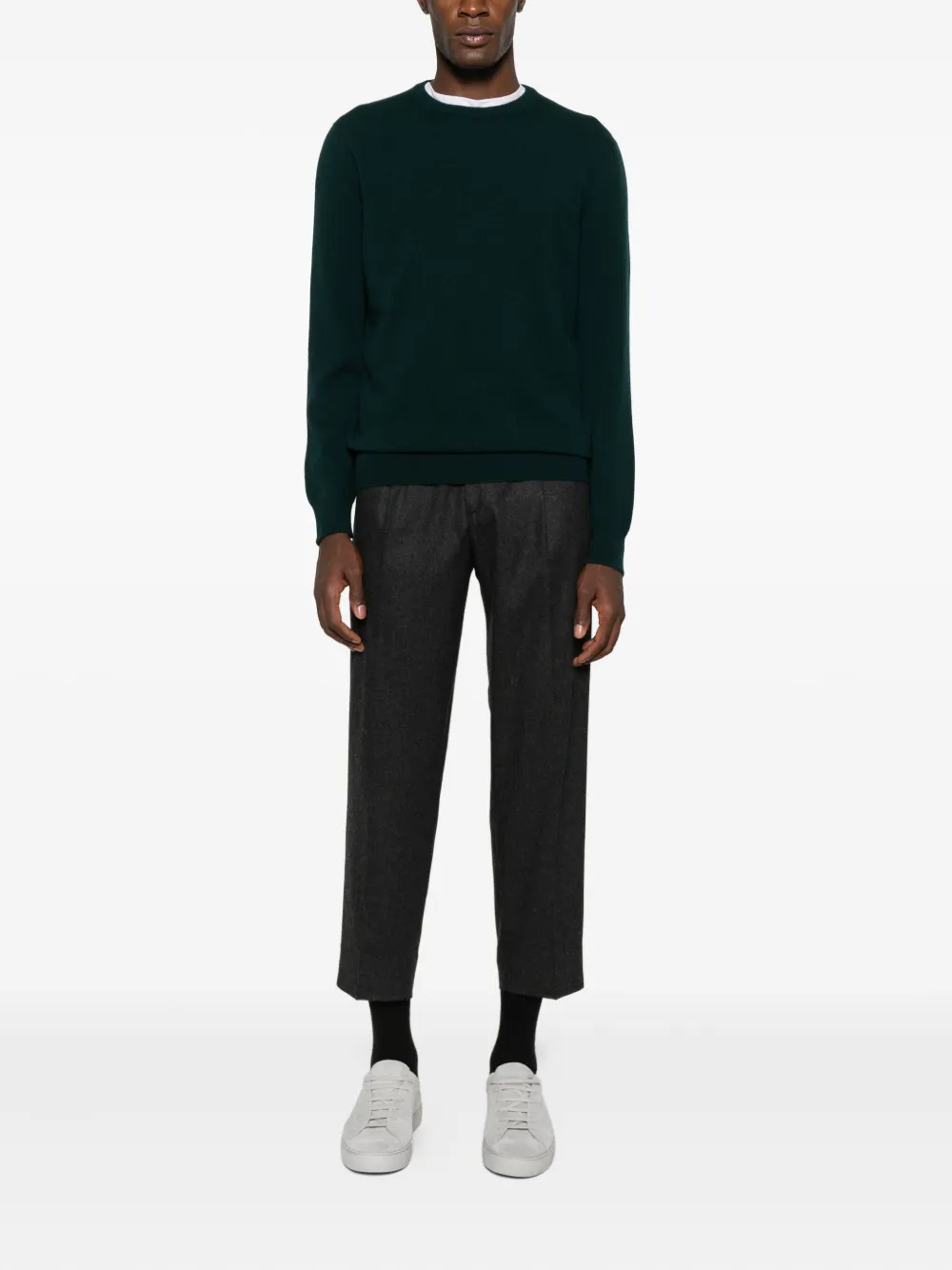 Briglia 1949 pleated tailored trousers - Grijs