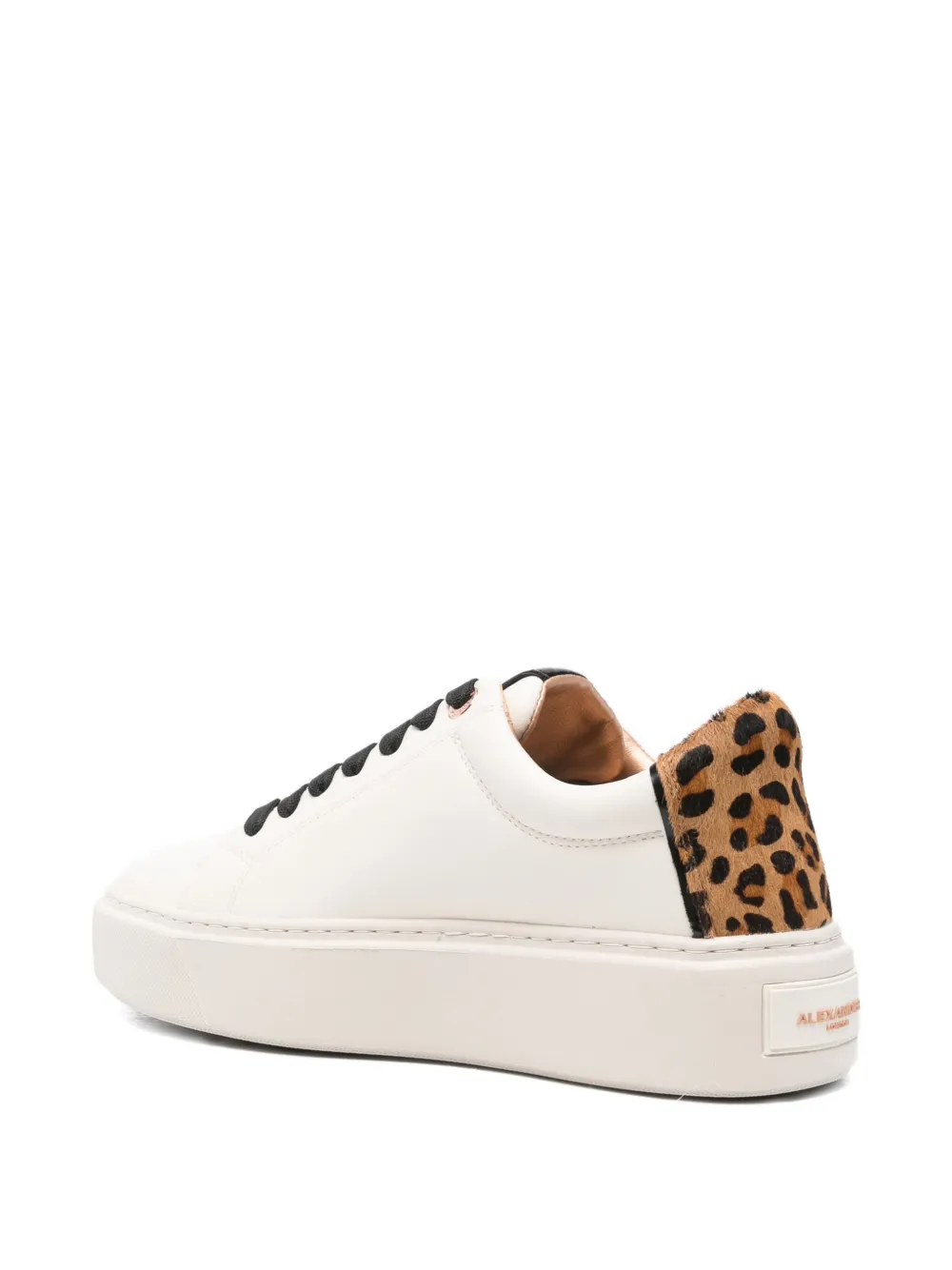Alexander Smith Leopard-print Sneakers In Multi