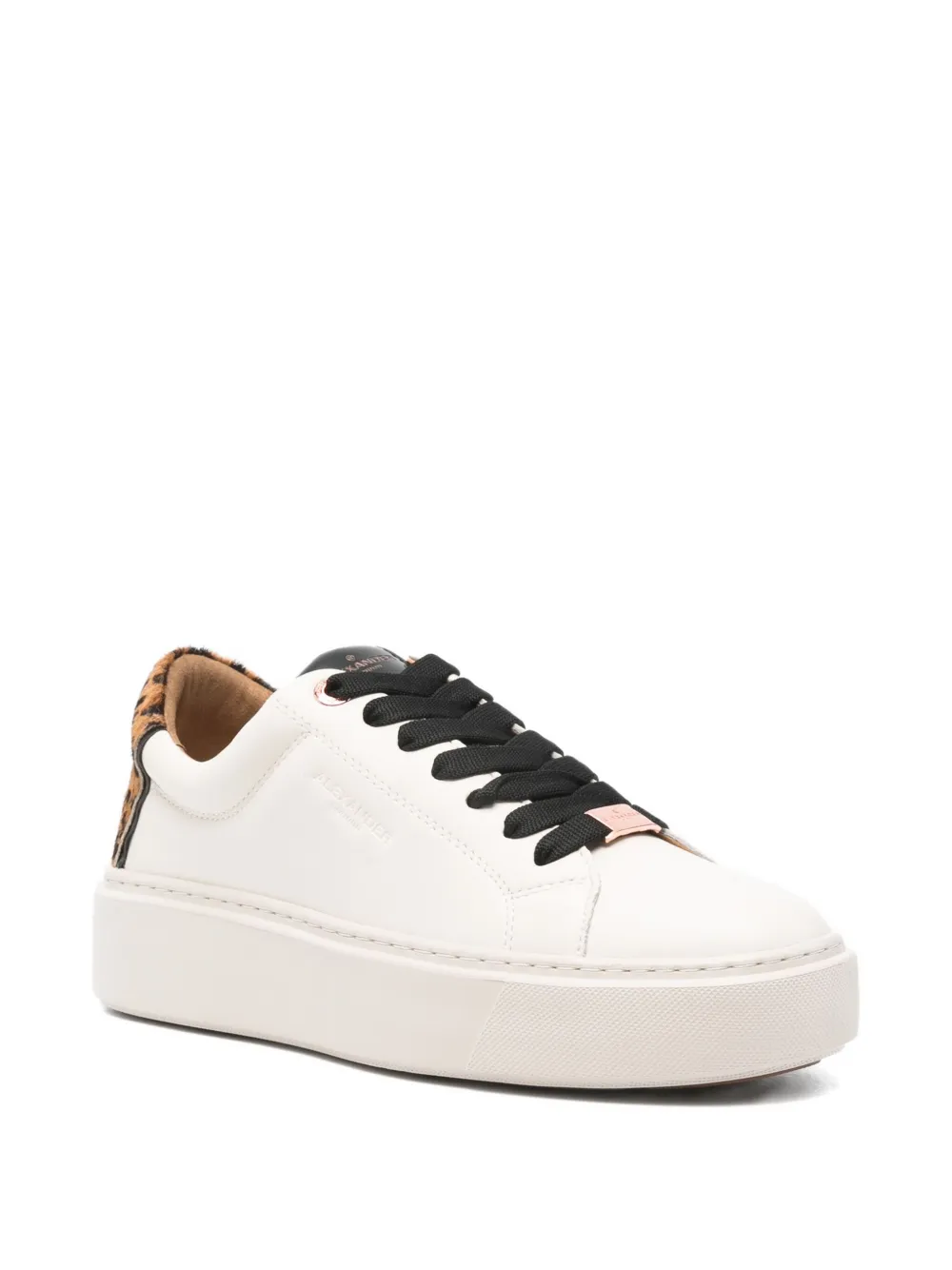 Alexander Smith Leopard-print Sneakers In Multi