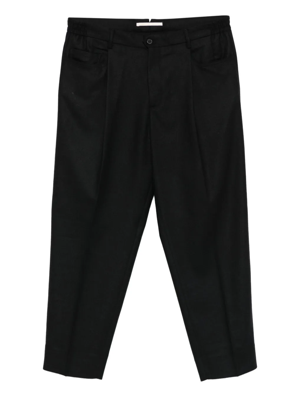Briglia 1949 pleat-detail tailored trousers | Black | Image 1