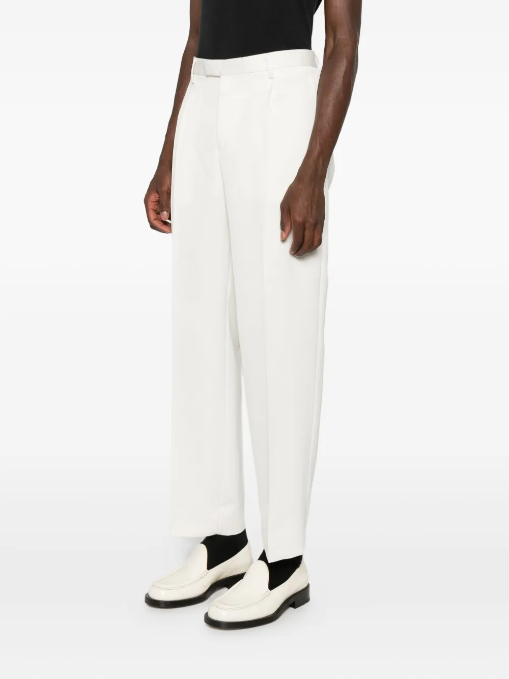 Briglia 1949 Straight plooibroek Wit