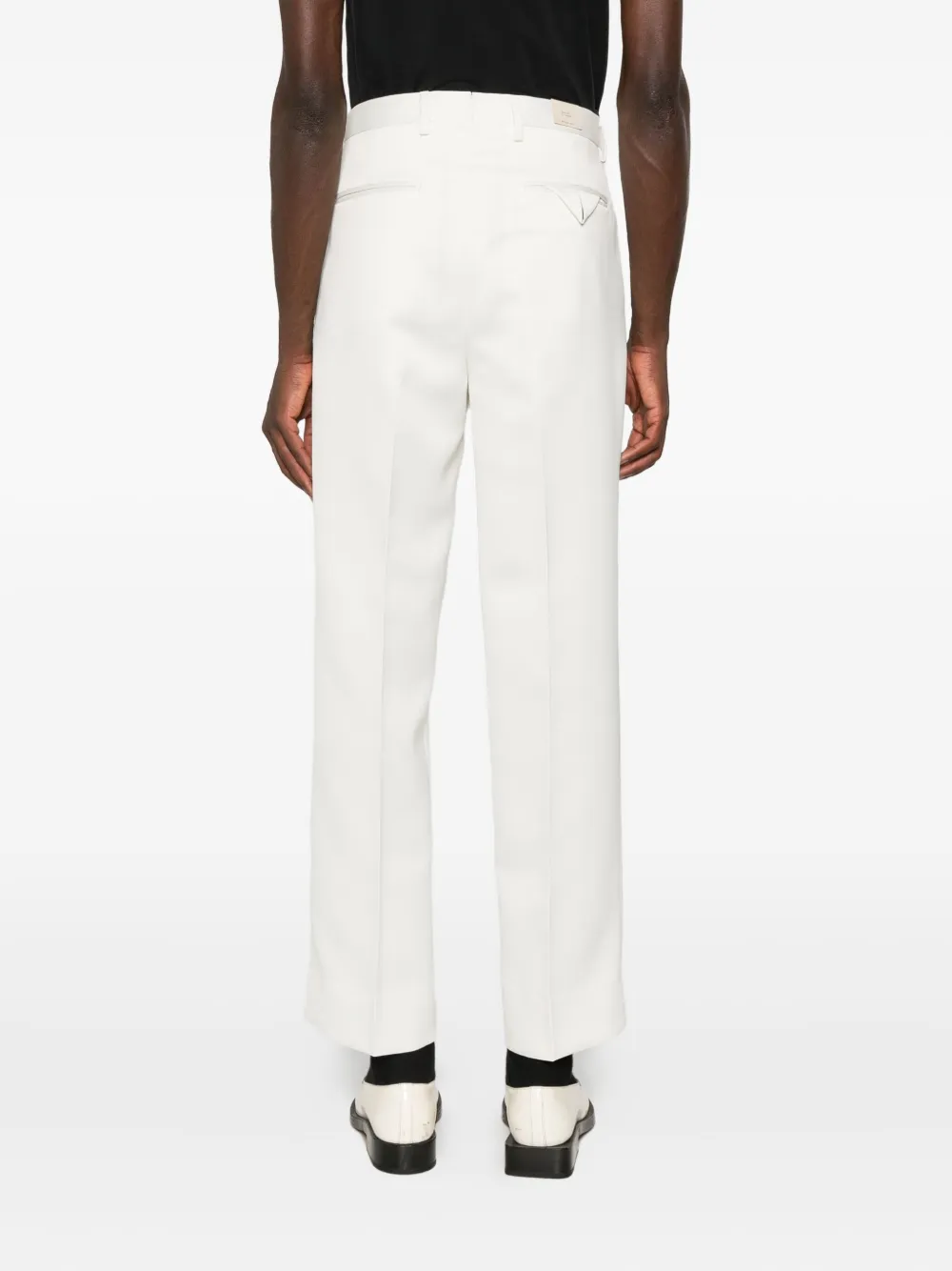 Briglia 1949 Straight plooibroek Wit