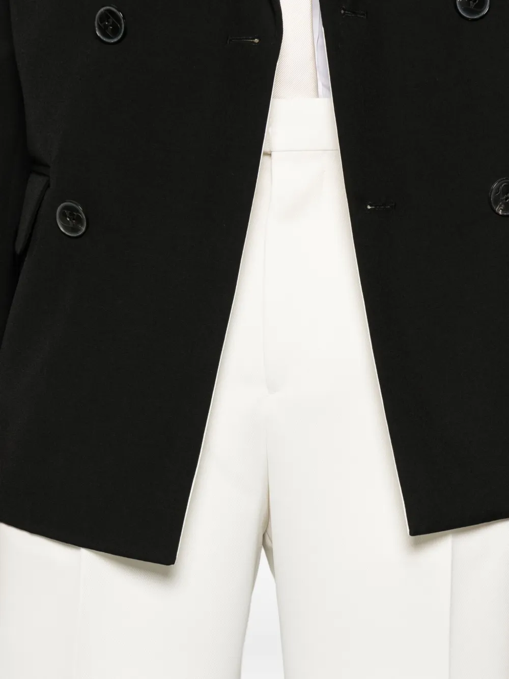 Briglia 1949 Straight plooibroek Wit