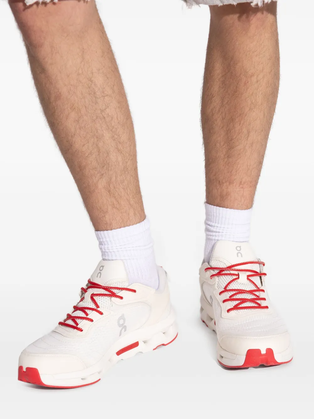 On Running Sneakers met logoprint Wit