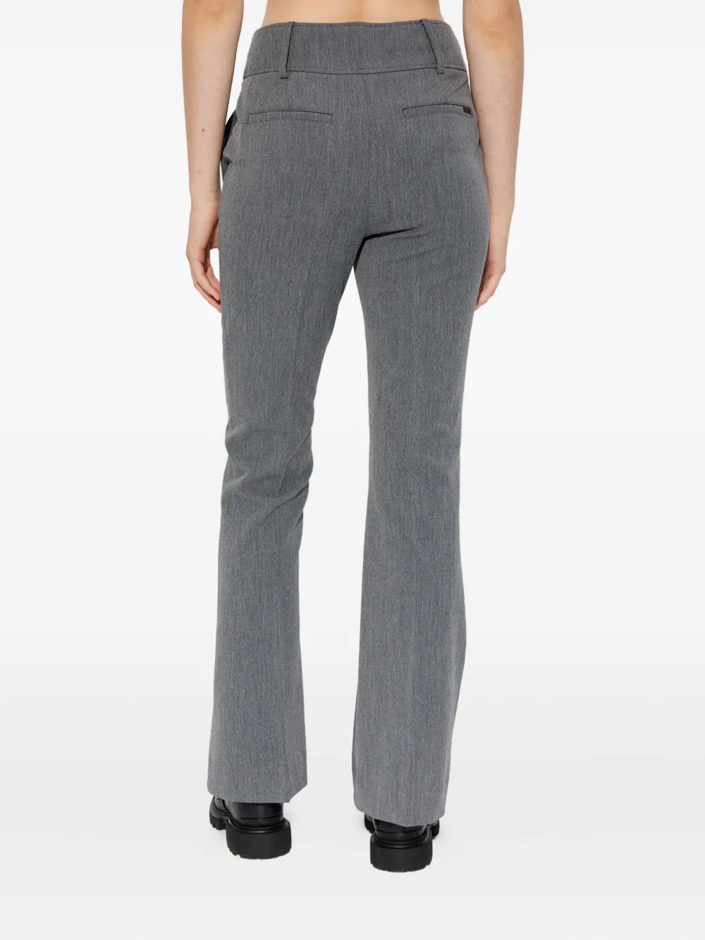 AllSaints Broek met knopen Grijs