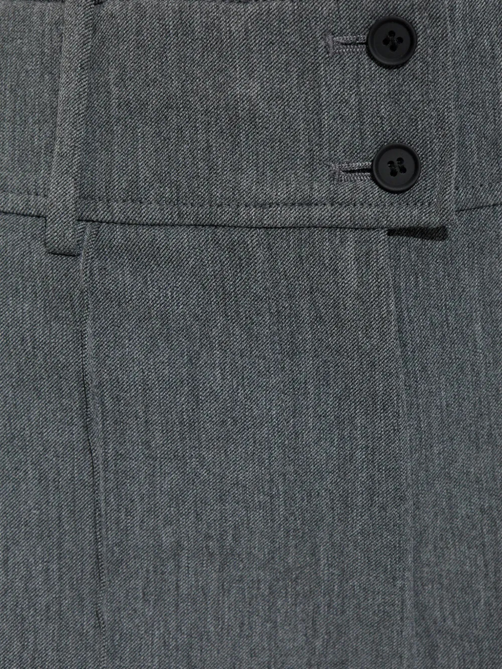 AllSaints Broek met knopen Grijs