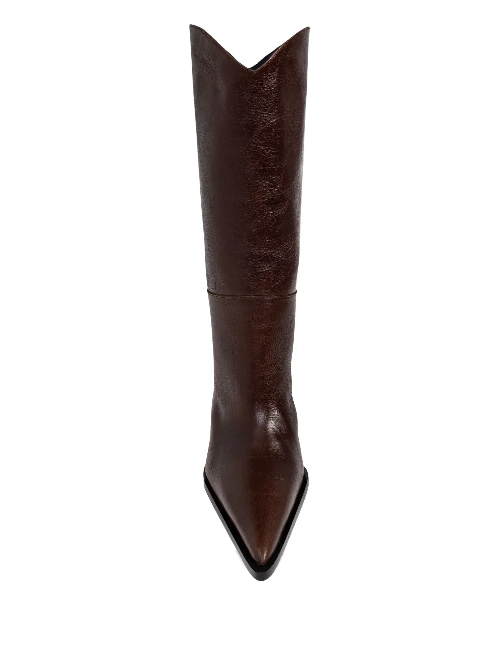 Coperni Pointed Ankle Boots In Brown