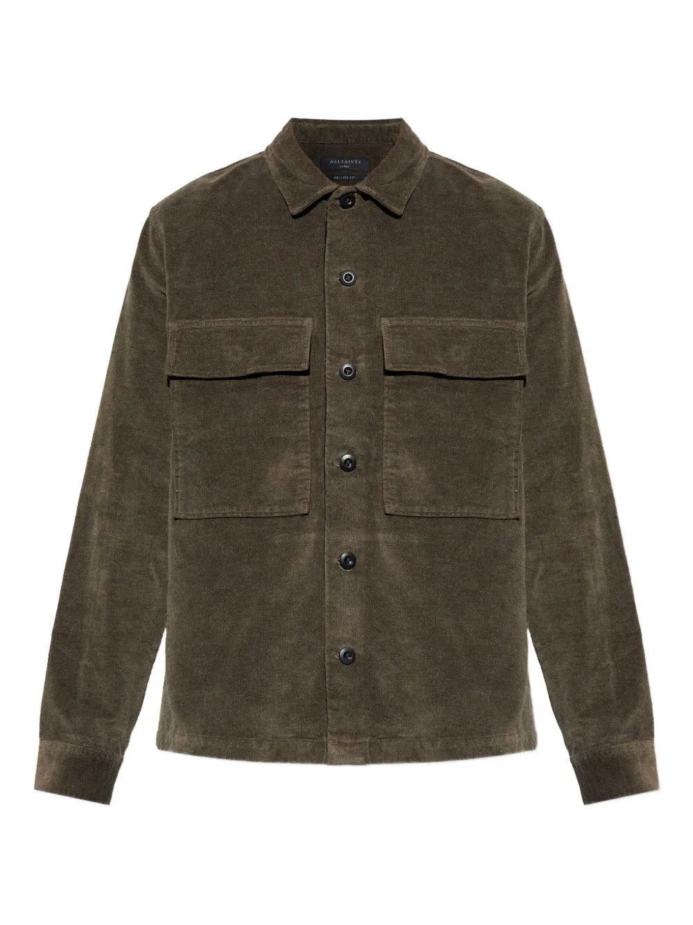AllSaints Camicia Hawker con tasca - Marrone