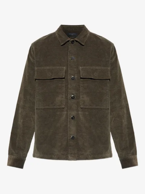 AllSaints рубашка Hawker с карманом