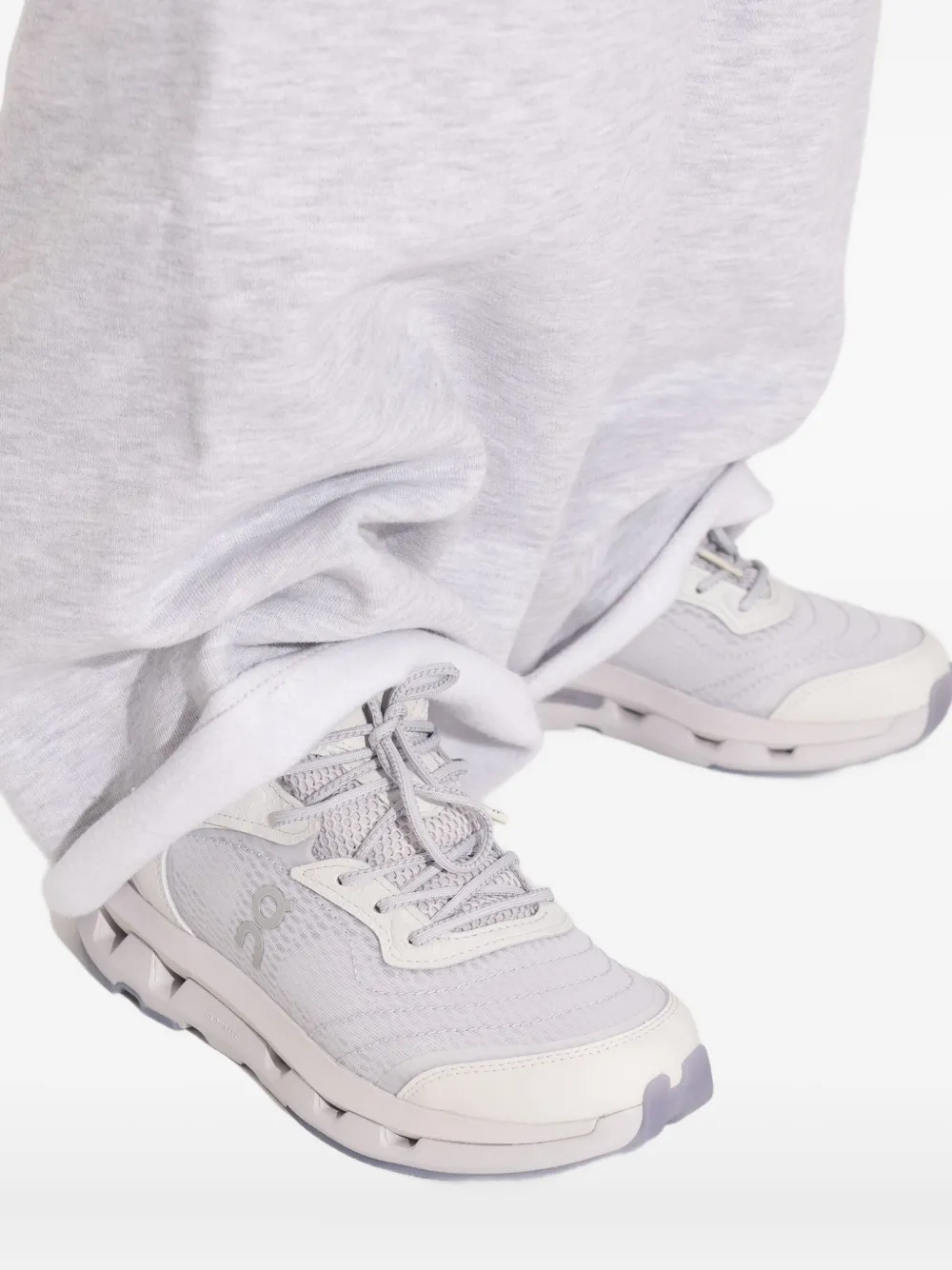 On Running Logo-print Sneakers In Gray