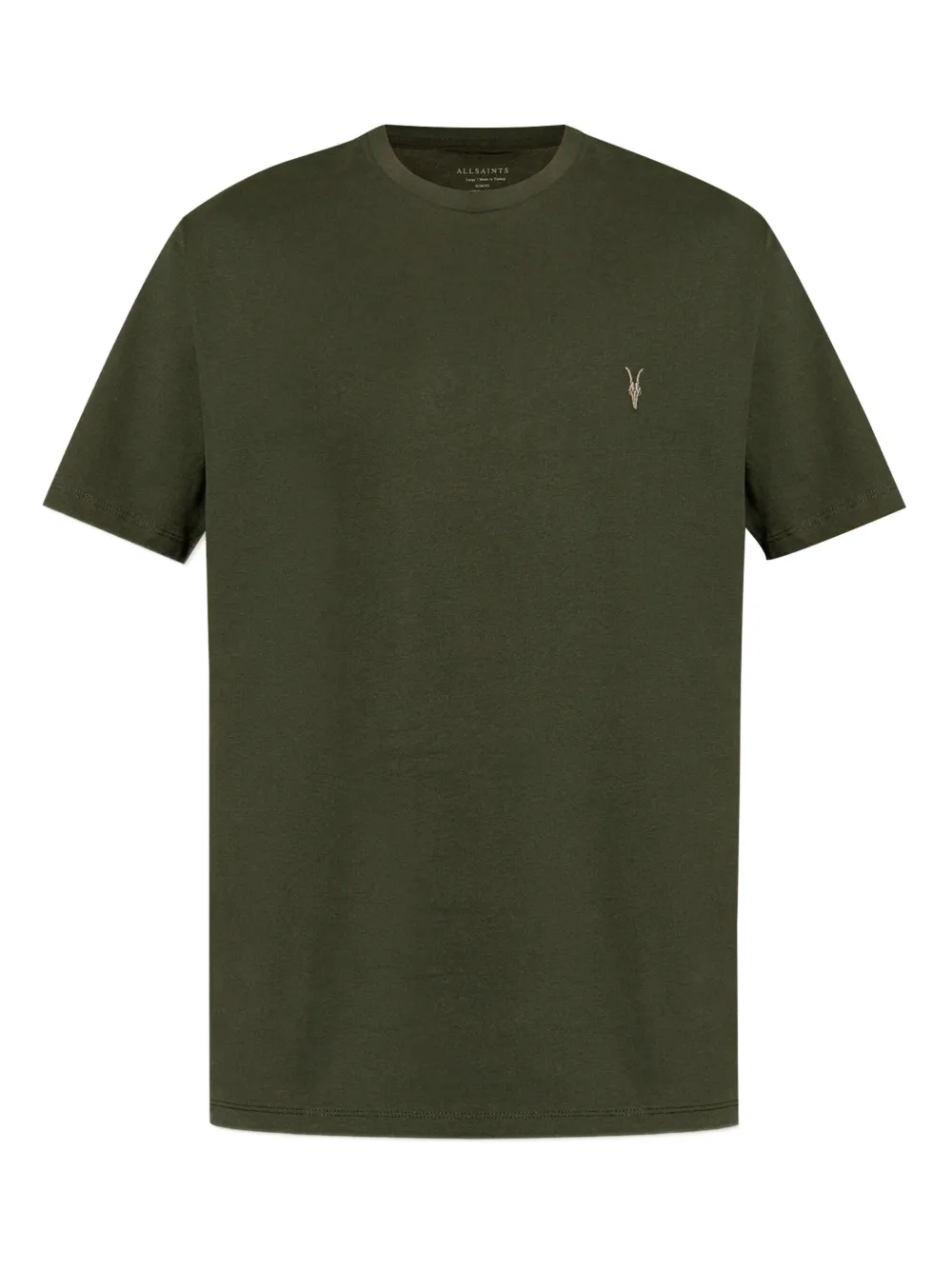 AllSaints playera con logo bordado | verde | Image 1