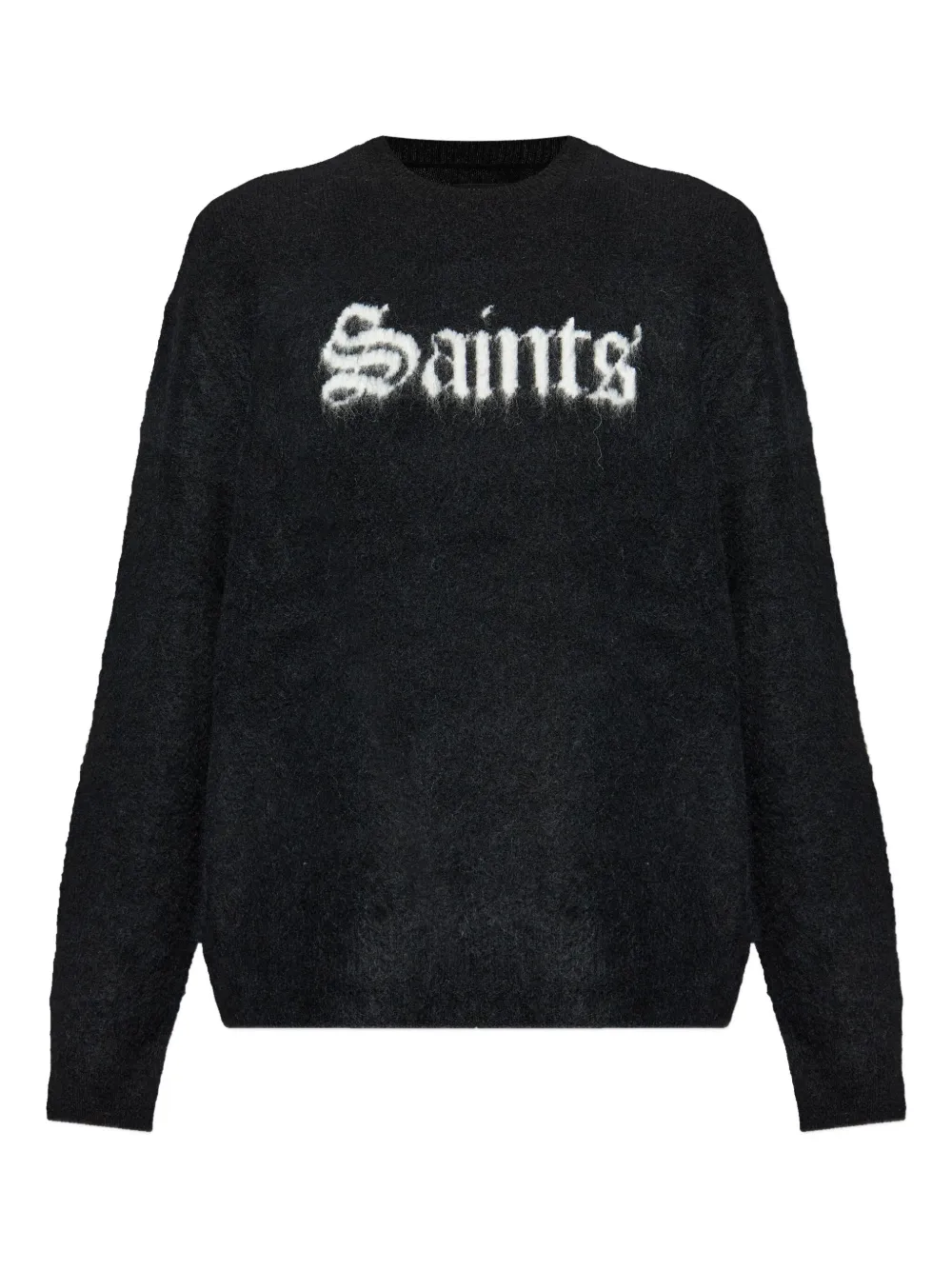 AllSaints Maglione con grafica Saints - Nero