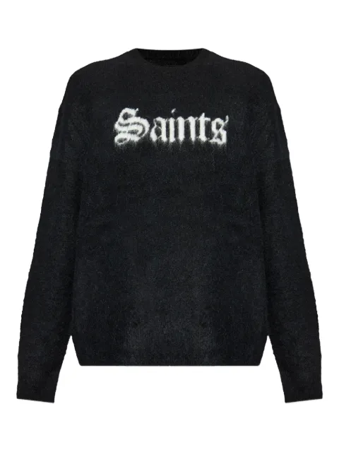 AllSaints Saints graphic sweater