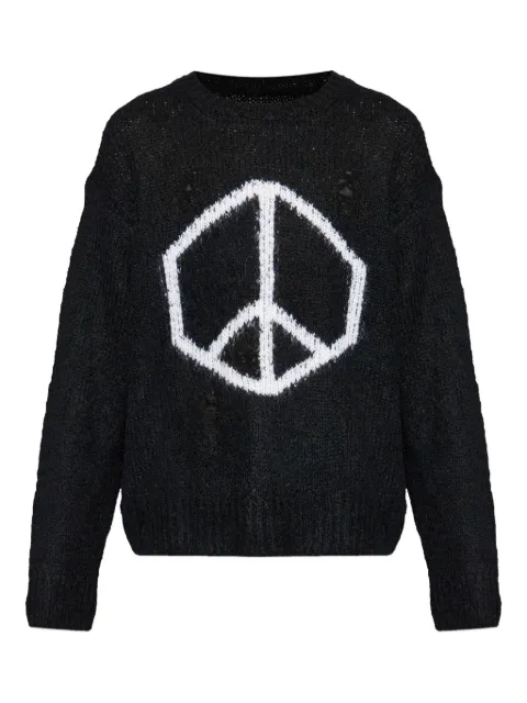 AllSaints Message graphic sweater