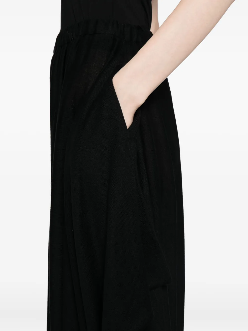 Junya Watanabe Wool Trousers In Black