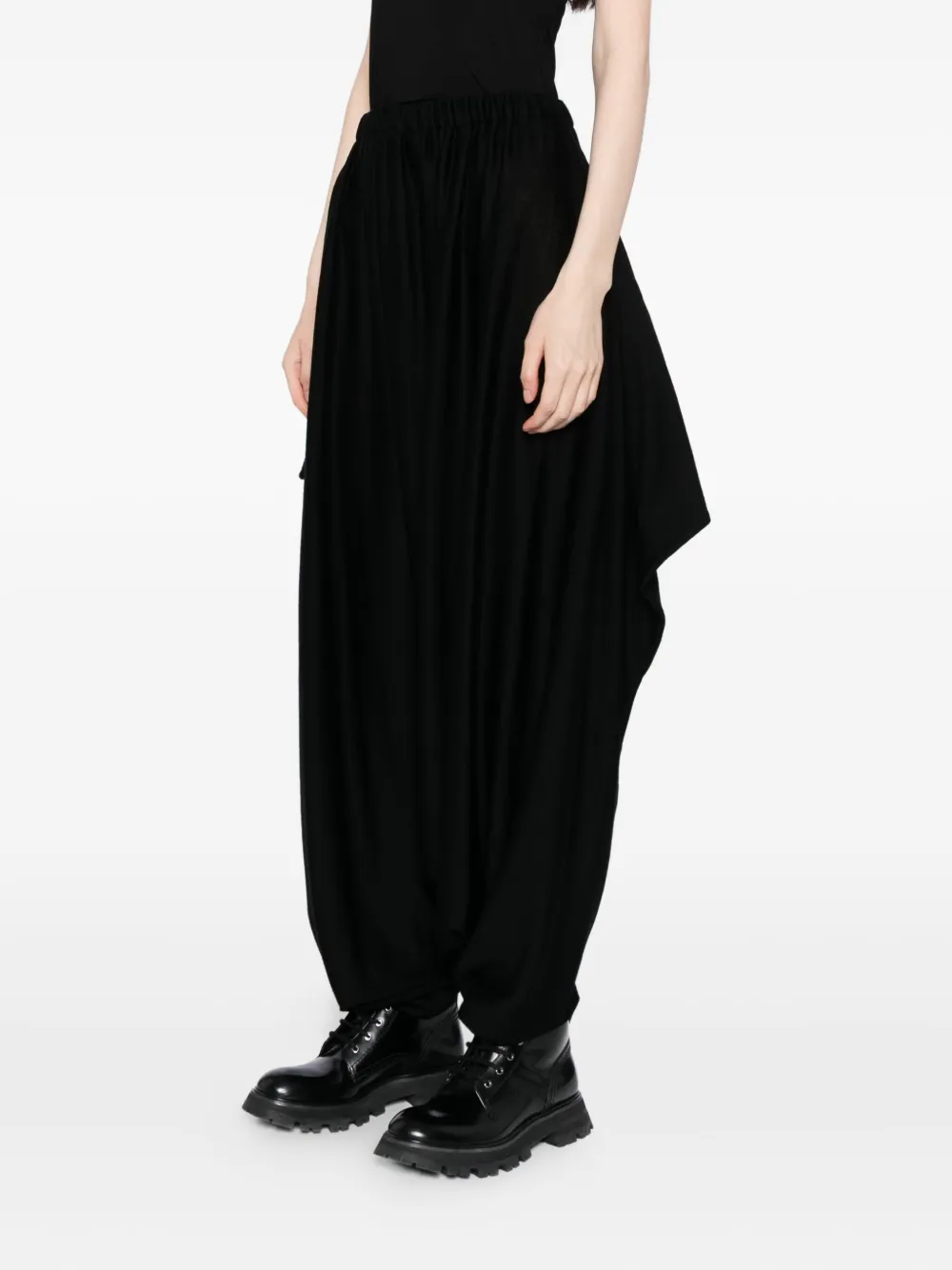 Junya Watanabe Wool Trousers In Black
