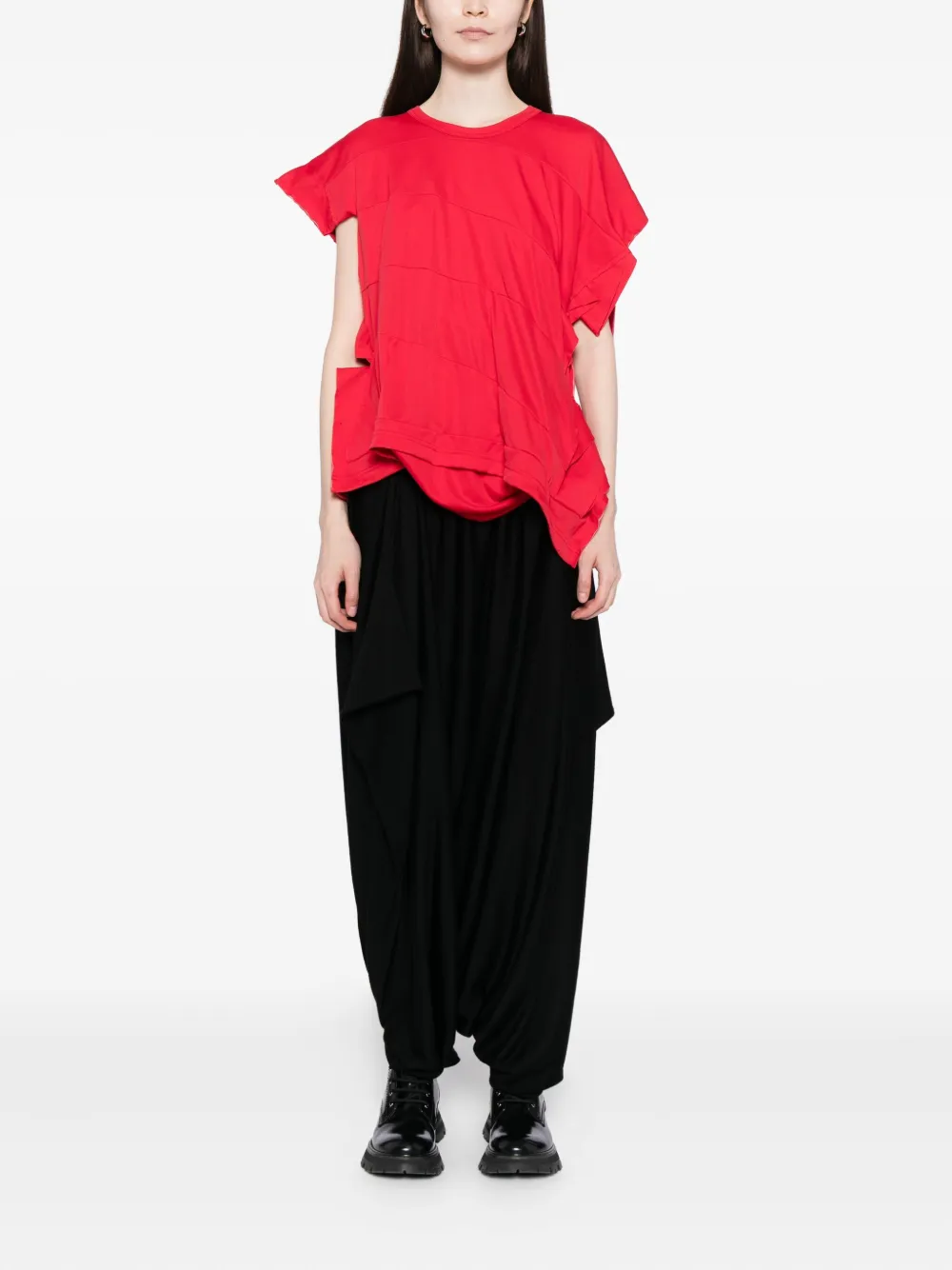 Junya Watanabe Wool Trousers In Black
