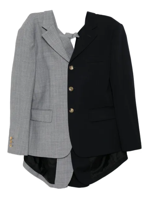 Comme Des Garçons chamarra a cuadros