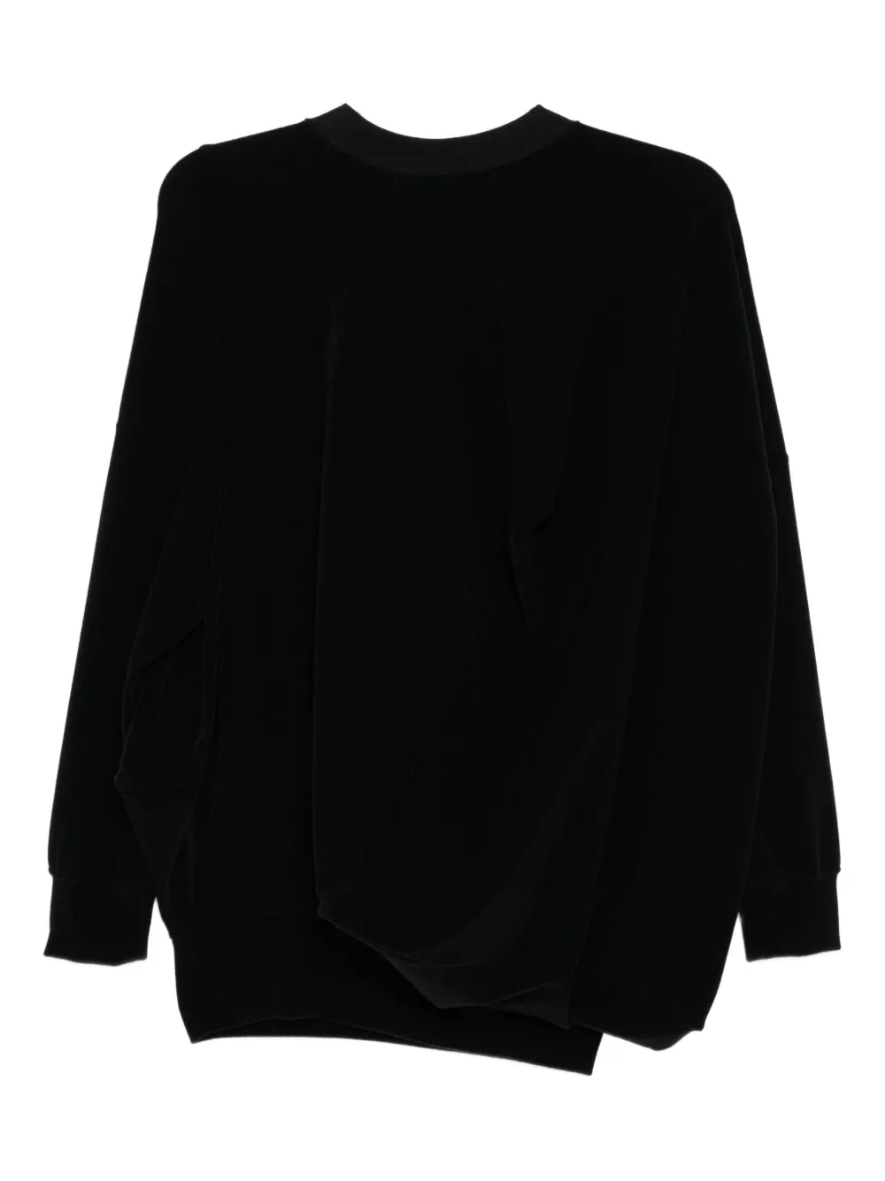 Junya Watanabe Asymmetrisch T-shirt - Zwart