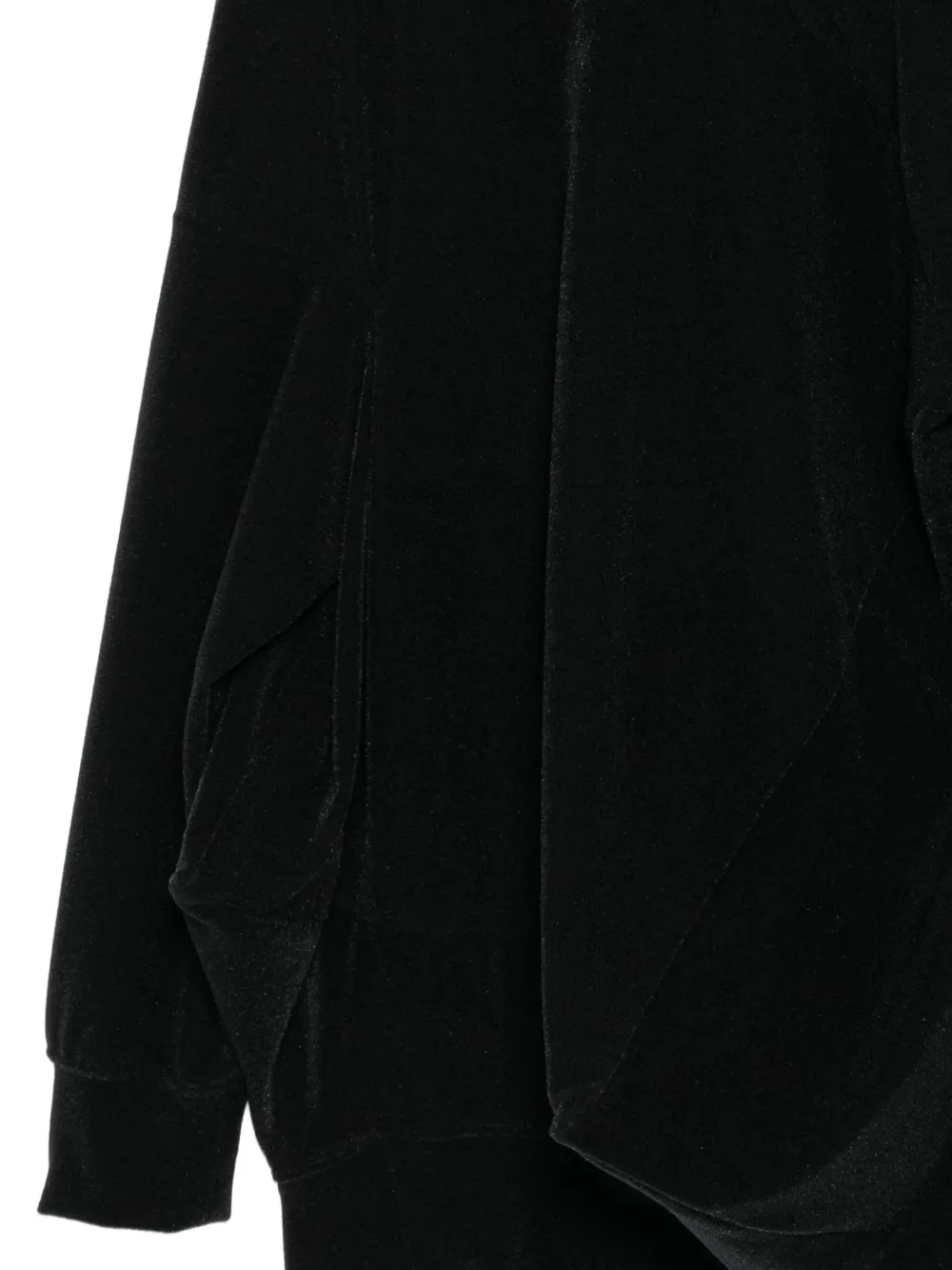 Junya Watanabe Asymmetrisch T-shirt Zwart