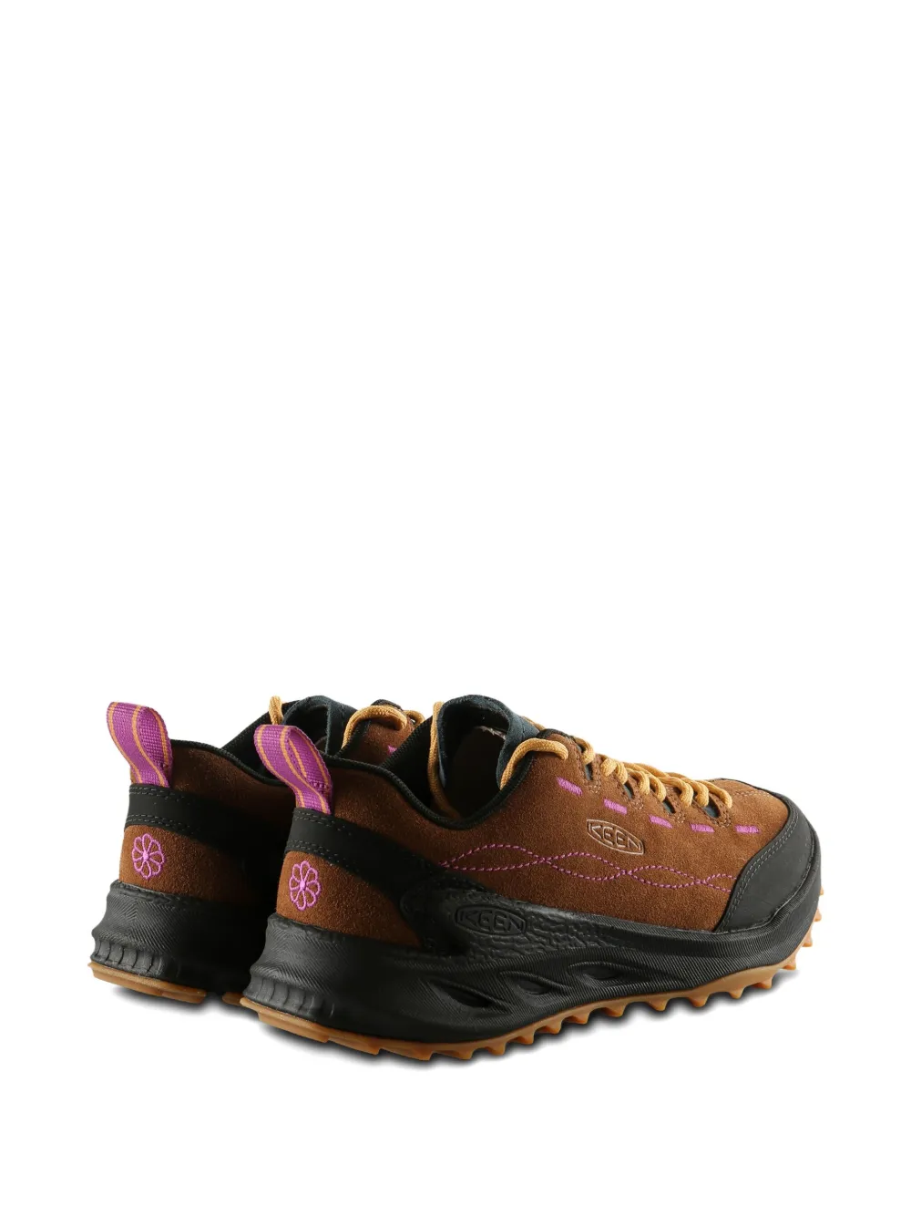 KEEN FOOTWEAR Sneakers met stiksel Bruin
